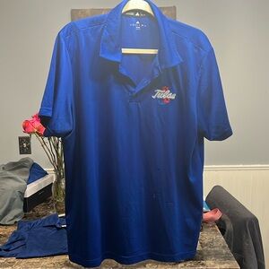 Adidas climalite size XL Tulsa University polo